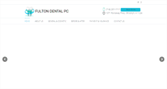 Desktop Screenshot of fultondentalpc.com